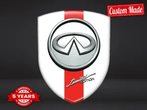 Infiniti Calcomanías Resina Edición Exclusiva Estilo Superior